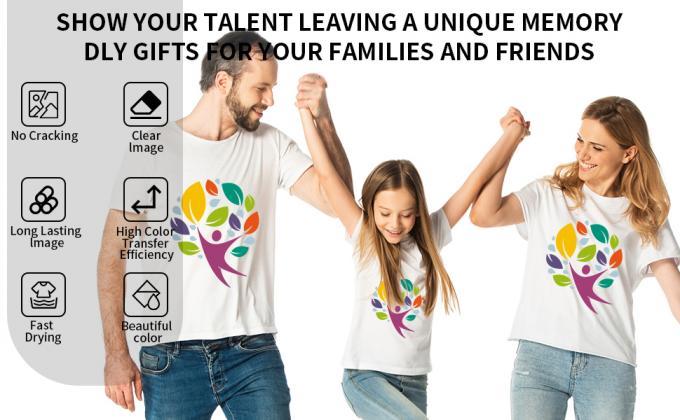 Film d'imprimante A4 / A3 DTF peeling à froid 75U épaisseur PET Film de libération non adhésif 0