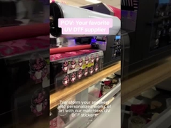 Transfert de film UV Dtf pour animaux de compagnie Ruloir de transfert de film Dtf pour animaux de compagnie A3 30 cm Film UV Dtf pour imprimante UV