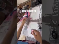 Adhésif en poudre TPU DTF résistant aux fissures pour un transfert polyvalent et durable