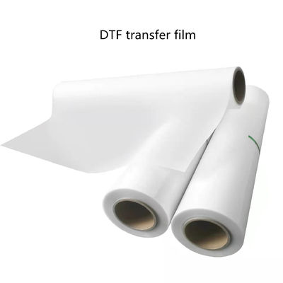 Film d'impression DTF 42cm*100M d'encre blanche mate brillante