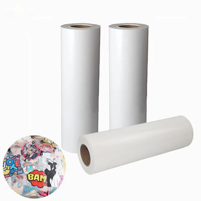 4 à 5 couches de film d'impression PET blanc/transparent DTF finition mate pour une impression rapide