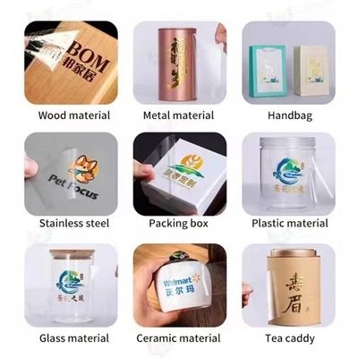 60cmx100m Film UV transparent or argent blanc Ab film pour animaux d'élevage Impression Dtf film pour animaux d'élevage UV