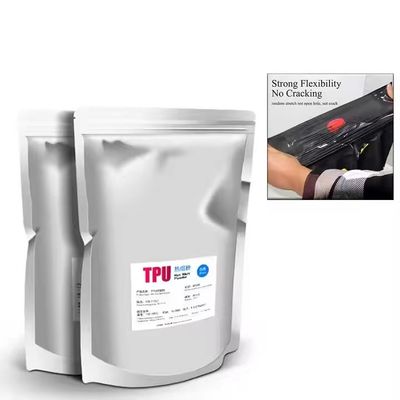 Poudre adhésive DTF à fusion chaude blanche pour le transfert de chaleur de l'impression DTF