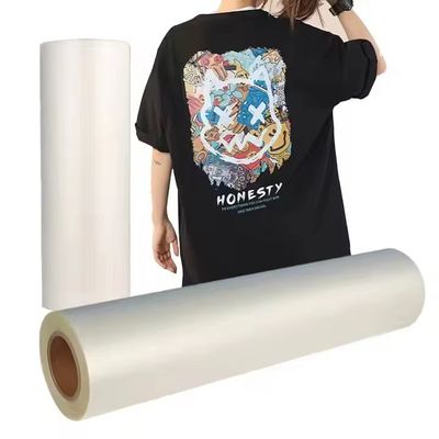 Films DTF à transfert thermique de 60 cm en rouleau d'encre blanche de 75 microns pour imprimante DTF