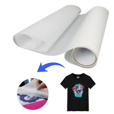 Film DTF à double face unique pour animaux de compagnie 30CM 33CM 60CM*100M Transfert de chaleur en rouleau 75 Microns Film DTF peeling à froid chaud