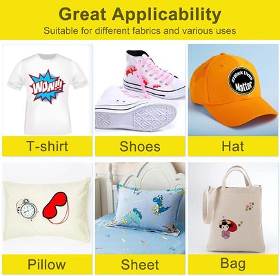 30cm*100m 75U Épaisseur de film pour animaux de compagnie en rouleau à double face peau froide peau chaude peau chaude film transparent pour T-shirt