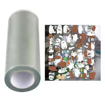 Film de transfert UV Dtf transparent Ab Pet Film Roll A3 Film d'impression UV Dtf de 30 cm