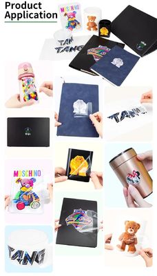 Film de transfert UV Dtf transparent Ab Pet Film Roll A3 Film d'impression UV Dtf de 30 cm