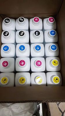 Tintage par transfert thermique par jet d'encre DTF Tintage par transfert thermique Tintage Cyan Magenta Jaune Noir Blanc Couleur