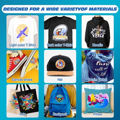 Impression numérique de 60 cm DTF Film de transfert thermique PET DTF Imprimante Film Hommes Chaussures de toile T-shirts Impression DTF papier film PET