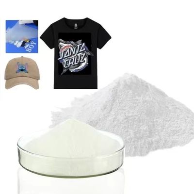 Poudre blanche de DTF avec point de fusion 95-125.C/203-257°F pour stockage dans un endroit frais et sec