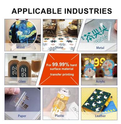 30cm*100m rouleau UV transparent Dtf Ab film A3 Ab pour UV étiquette autocollant