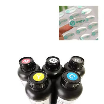 1000 ml d'encre UV à 6 couleurs douce durée d'encre UV prix pour imprimante