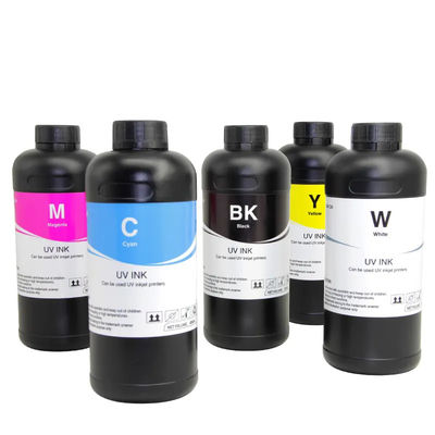 1000 ml d'encre numérique UV pour les imprimantes DX5 DX7 XP600 TX800