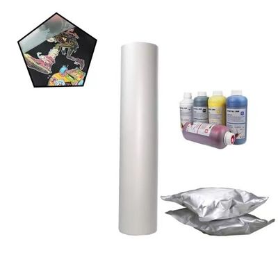 33cm*100m rouleau de film DTF double mat peeling instantané film DTF 75 microns