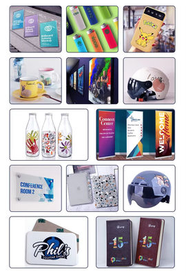 CMYKW + Vanish 500 ml LED Digital UV Curing Printing Ink Pour une impression à résolution nette