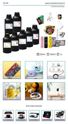 encre UV pour les imprimantes murales à rouleau plat à UV dtf avec Epson i3200 i1600 XP600 TX800