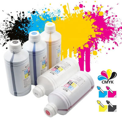 1000 ml d'encre DTF blanche pour l'impression textile par transfert thermique