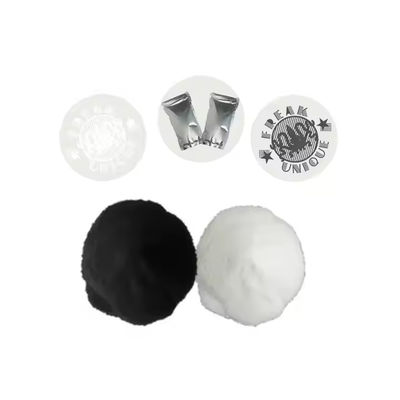 Poudre DTF blanche 80mics pour l'impression directe sur film avec une excellente résistance au lavage