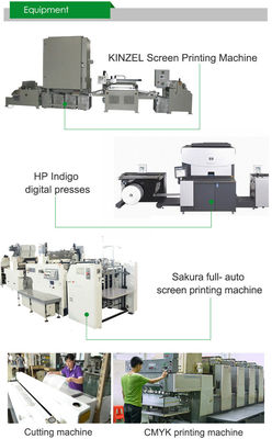 Film de décharge de polyester mat de 75 microns 48*64 cm Film d'impression offset pour vêtements