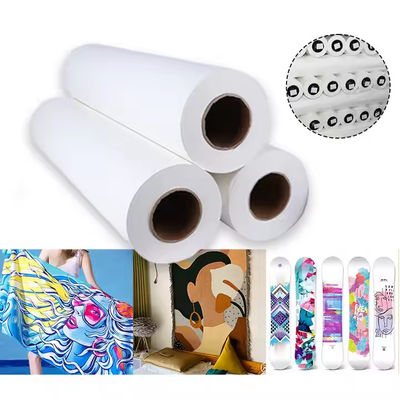 95GSM 44 pouces*400m papier de sublimation epson rouleau pour tissu polyester