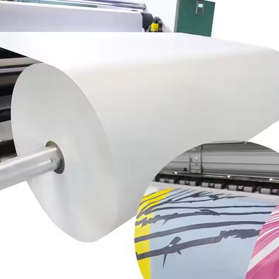 44 pouces * 100m 29 Gsm papier d'impression par sublimation respirable Pour la sous-impression de teinture