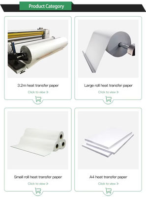 95GSM 44 pouces*400m papier de sublimation epson rouleau pour tissu polyester