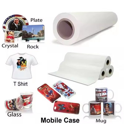facile 33g Polyester durable Transfert par sublimation Rouleau de papier textile Transfert thermique Impression numérique