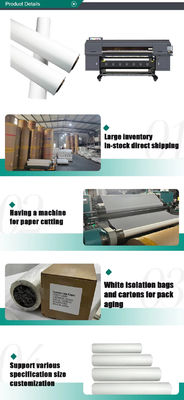 71 pouces de papier d'impression par sublimation pour tissus extensibles 100GSM