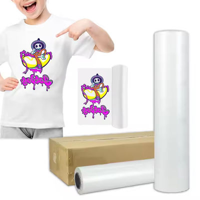 30 cm 60 cm Peel chaud mat DTF Filme d'encre blanche pour animaux de compagnie A3 A4 Dtf Film d'impression