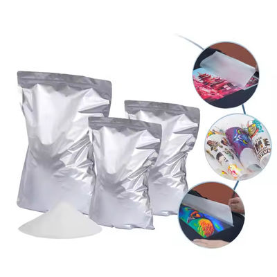 Encrée blanche transfert de chaleur Tpu Dtf poudre à fusion chaude adhésif thermique 1 kg 80mic