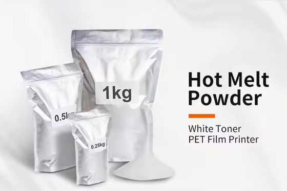DTF à fonder à chaud Blanc Noir Doux Sac 25 kg gomme adhésive TPU Pour l'impression DTF