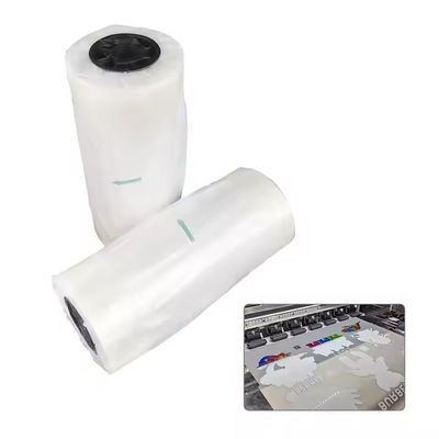 30 cm x 100 m film DTF PET film CMYK+W film de transfert thermique pour vêtement