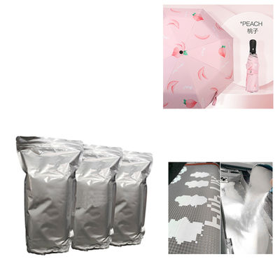 Poudre TPU DTF 1 kg/sac Transfert de matériaux d'impression à fusion à chaud en blanc et noir