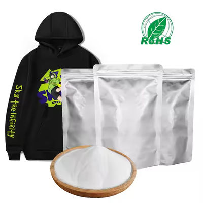 1 kg 80um blanc/noir TPU DTF poudre à fusion à chaud pour le transfert de chaleur T-shirt d'impression
