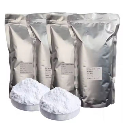 Poudre à fusion à chaud en DTF TPU blanc et noir pour imprimantes vibrantes (1 kg, 5 kg) à l'aide de transfert thermique