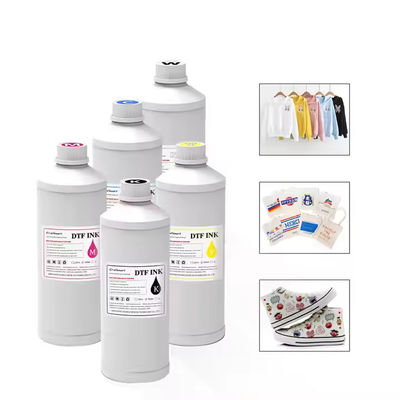 CMYK Blanc 1000 ml Imprimante DTF T-shirt Tinture Impression textile