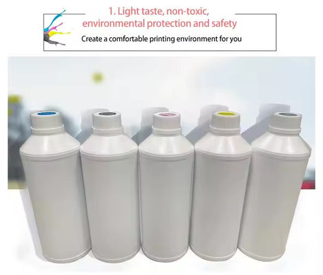 CMYK W Couleurs 500 ml Dtf Tinte pigmentée Impression par transfert thermique Pour imprimante à base d'eau