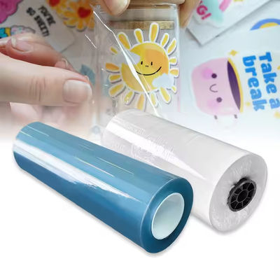 Finition de surface transparente UV DTF Ab Film transfert de chaleur pour étiquette de logo